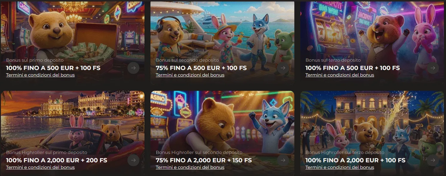 Promozioni Oliver Casino 1